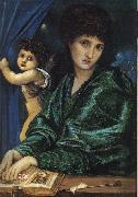 Burne-Jones, Sir Edward Coley Portrait of Maria Zambaco china oil painting artist